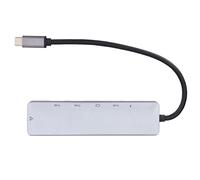 Hub USB C, Adaptateur USB C Plug and Play Large Application Performances Stables pour Les Voyages à la Maison pour Le Bureau