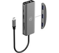 Hub USB-C avec HDMI / 3 x USB-A / USB-C / RJ45 / MicroSD / Power Delivery 100W