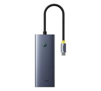Hub USB-C Baseus UltraJoy 6-en-1 HDMI 4K USB3 PD RJ45