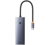 Hub USB-C Baseus UltraJoy 6-en-1 HDMI 4K USB3 PD SD/TF