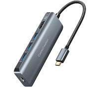 Hub USB C, cablecreation 5 en 1 USB C base, adaptateur Multi - port USB C Hub, 100W Pd, 4K 60HZ HDMI, 3 USB 3.0, pour MacBook Pro / air, iPad pro, iPad Mini 6, Surface Pro, XPS 13