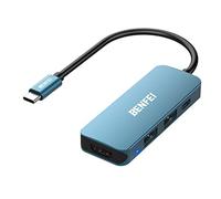 Hub USB-C, concentrateur USB-C BENFEI 4 en 1, avec HDMI 4K, Alimentation 60 W, 2 Ports USB, pour MacBook Pro 2020/2019/2018, Pixelbook, XPS