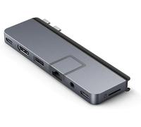 Hub USB-C Duo Pro 7-en-2 - Gris -GRY