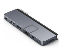 HyperDrive Hub USB-C Duo Pro 7-en-2 - Gris - HD575-GRY-GL