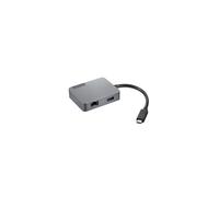 Hub USB-C - Lenovo - Travel Gen2 - Blanc - Compatible avec IdeaPad et ThinkPad - Connecteur USB-C