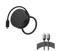 Hub USB C Magnetique 7 en 1 avec Ethernet HDMI 4K et Cable HDMI 8K 2.1