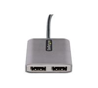 Startech.com 2-port usb-c mst hub, usb type-c to 2x displayport multi-
