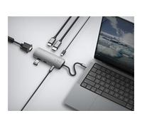 LINQ HUB MULTIPORT 7EN1 Pro USB-C HDMI DP MINIDP VGA USBC 2USBA