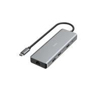Hub USB-C, multiport, 9 ports, 4 USB-A, 2 USB-C, 2 HDMI™, LAN/Ether.