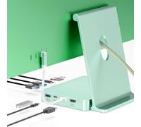 Hub USB C pour iMac 24" 2021/2023/2024, hub USB 8 en 1 pour iMac avec extension SSD M.2 (SSD non inclus), avec USB A/C 3.2 10 Gbit/s, SD/TF, station d'accueil HDMI iMacM1 M3 M4