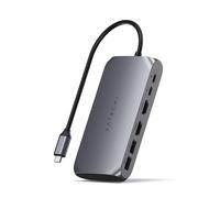 Hub USB-C Power Delivery 85W HDMI 4K pour iMac/MacBook/iPad 5 Gbps Satechi Gris