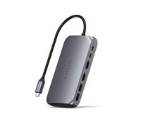 Hub USB-C - SATECHI - Multiport 6-en-1 - PD 85W - 2x HDMI 4K (60/30Hz) - USB-C/USB-A 5Gbps