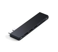 Satechi Station d'accueil Pro Hub Slim 7-en-1 USB4 40Gbps HDMI 6K@60Hz PD100W Minuit