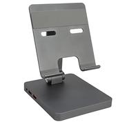 Hub USB C, Station d'accueil Polyvalente 4K HD Handy Stand avec Support Vertical pour Tablette