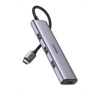 Hub USB-C - Ugreen - 20841 - 4 ports USB 3.0 - Aluminium - Protection intégrée