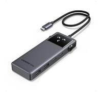 Hub USB-C Ugreen CM888 6-en-1 PD 85W HDMI 5Gbps Gris