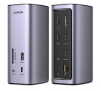 Hub USB-C - Ugreen - Revodok 12 en 1 - PD 100W - Triple affichage - 8K
