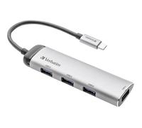 Verbatim Hub Multiports USB-C 4 ports USB 3.2 Gen 1