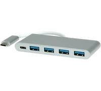 Roline 14.02.5045 Hub & Concentrateur Usb 3.2 Gen 1 (3.1 Gen 1) Type-