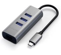 Hub USB combi Satechi ST-TC2N1USB31AM gris sidéral