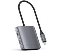 Hub USB combi Satechi ST-UC4PHM 4 ports gris sidéral