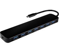 Value 14.99.5040 Hub combiné USB 7 Ports Noir