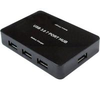 Hub USB combi Value 7 ports noir