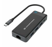 Hub USB Conceptronic DONN14G Noir Gris 100 W