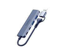 Hub USB - COOLBOX - Alu 2usbc Y 2usba - 4 Ports - 5000 Mbit/s - Plug and Play