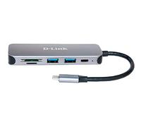 Hub Multiport USB-C® (USB 3.1) D-Link DUB-2325/E 5 ports anthracite