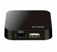 Hub USB D-Link DUB-H4 Noir