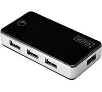 Hub USB 2.0 Digitus DA-70222 7 ports noir, argent 1 pc(s)