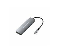 Conceptronic Hub USB Type-C DONN11G USB 3.2 Gen 1 Gris