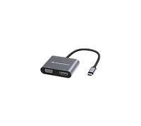conceptronic moyeu donn16g hdmi vga usb c