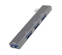 Hub USB - Extenseur portable 4 en 1, connecteur d'appareil USB | Répartiteur adaptateur USB efficace, outil d'interface plug-and-play pour l'installation d'accessoires PC, station de partage