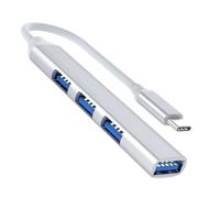 Hub USB - Extenseur USB pour Ordinateur Portable en Alliage d'aluminium | Répartiteur USB à Transmission Rapide | Adaptateur multiport d'extension sans Effort | Station de séparation de Transport