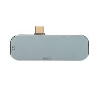 Hub USB,Hub USB C, Adaptateur USB, Port De Charge PD Hub Type C 5 en 1 Fonction Hot Plug Alliage D'aluminium Argenté Adaptateur Multiport USB C Hub pour Tablette