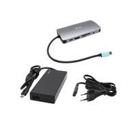 Hub USB - i-Tec - C31NANOVGA77W - Argent - USB 3.2 Gen 1 - Vitesse 10 Gbit/s