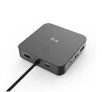 Station d'accueil PC portable I-tec - Station d'accueil - USB-C / USB4 / Thunderbolt 3 / Thunderbolt 4 - HDMI, 2 x DP++ - 1GbE - 112 Watt - Europe