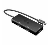 Hub USB i-Tec C31TRIPLE4KHDMIPD Noir