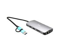 Station d'accueil PC portable I-tec Nano Dock - Station d'accueil - USB 3.0 / USB4 / Thunderbolt 4 - VGA, 2 x HDMI - 1GbE - 100 Watt - Europe