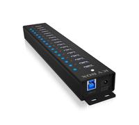 Hub USB - ICY BOX - 17 Ports - USB 3.2 Gen 1 - Charge USB - Bloc d'alimentation 96 W