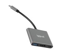 iggual Station d'accueil USB IGG318461 – USB 3.2 Gen 1 Type-C Noir