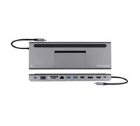 Hub USB Kramer Electronics KDOCK-4 Argenté