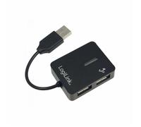 Hub USB 2.0 LogiLink 4 ports noir