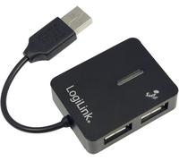 LogiLink Hub USB 4 ports noir