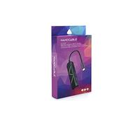 Nanocable Hub USB 10.16.0401 - Station d'accueil filaire USB 3.2 Gen 1 (3.1 Gen 1) Type-C Noir