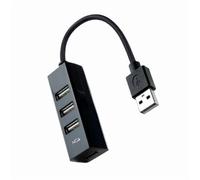 Hub USB NANOCABLE 10.16.4404 Noir (1 unité)