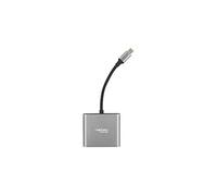 Natec Hub USB NMP-1607 Adaptateur multiport USB-C vers USB 3.0 et HDMI 4K