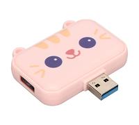 Hub USB, Répartiteur USB 3 en 1, Extenseur USB, Adaptateur Multiport Portable, Port USB A vers USB3.0, 2 Ports USB 2.0, Prise en Charge de la Charge Rapide 2,4 A, pour OS X